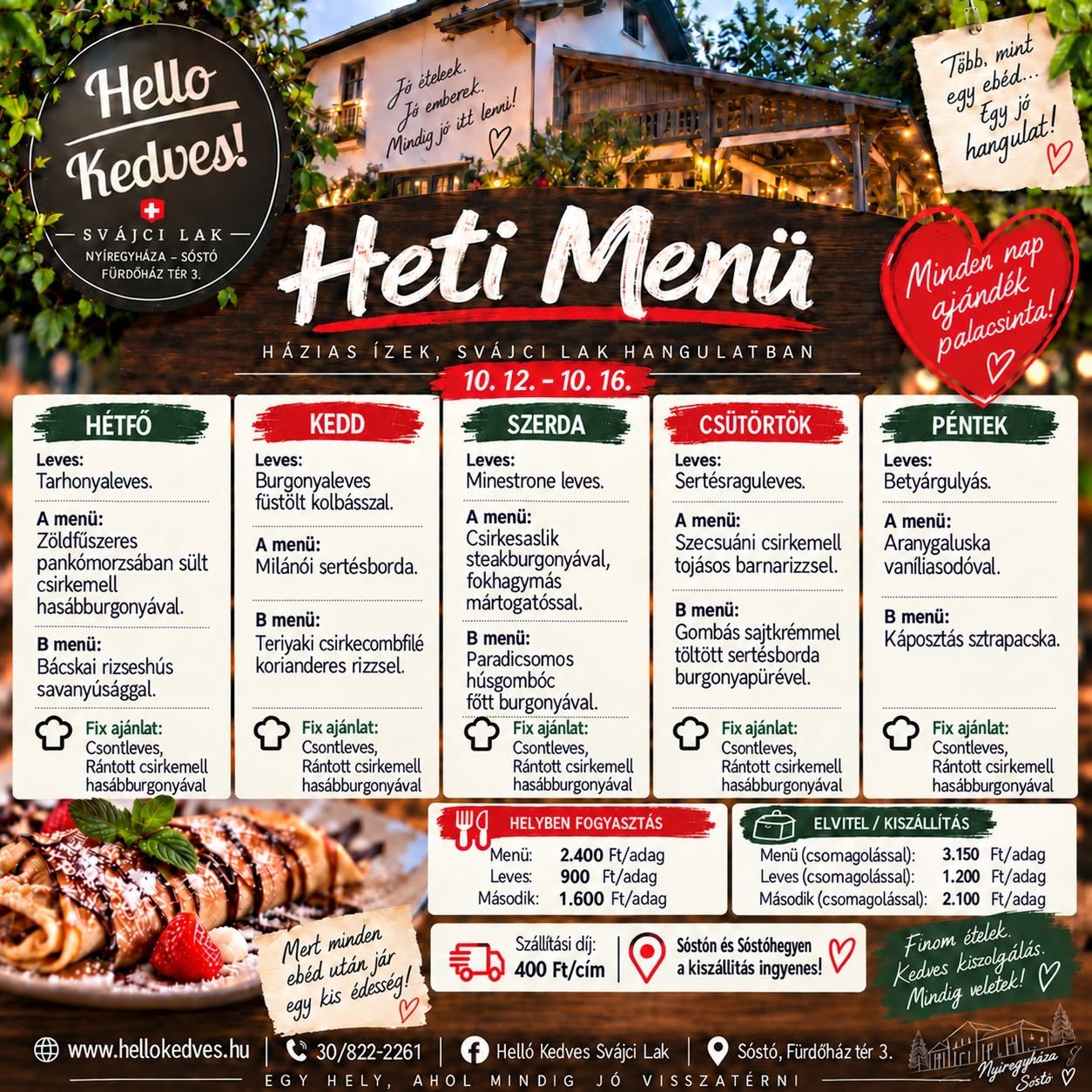 Heti menü